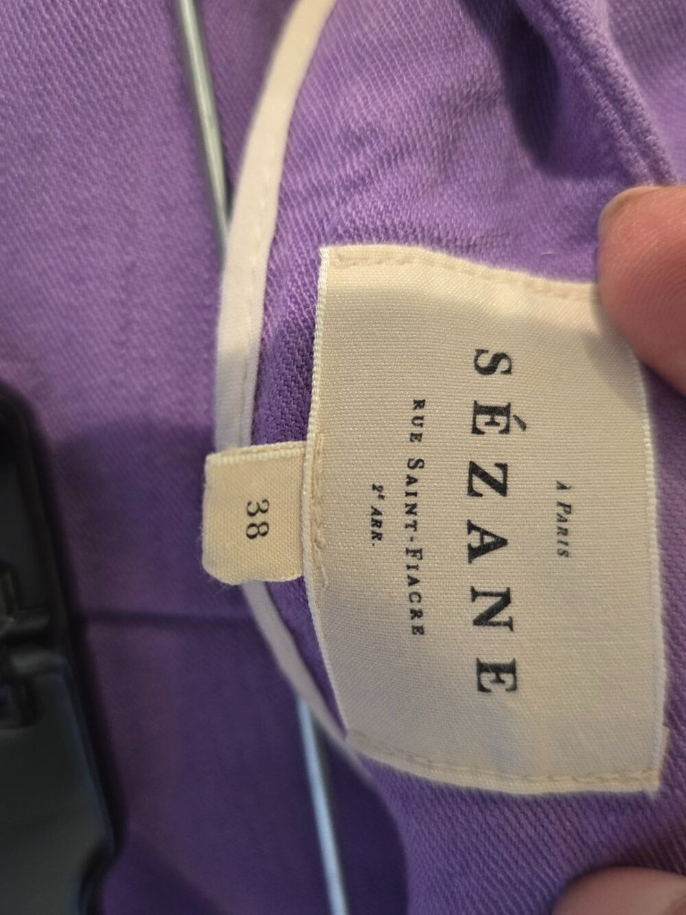 Sezane Loulou Trousers Lavender - Size 6
